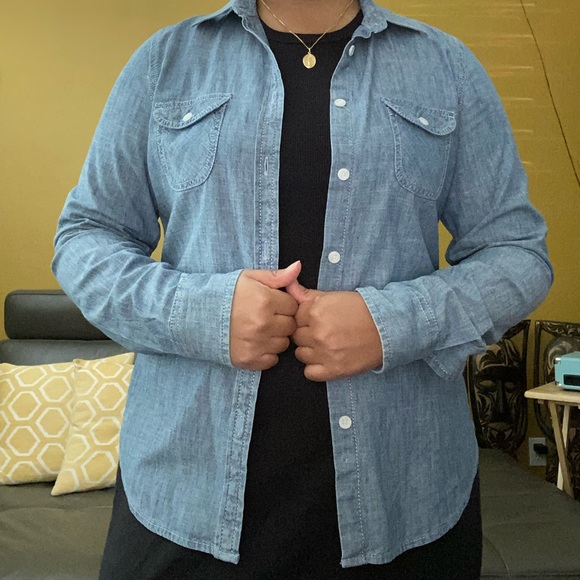 Denim button-up - Picture 3 of 9